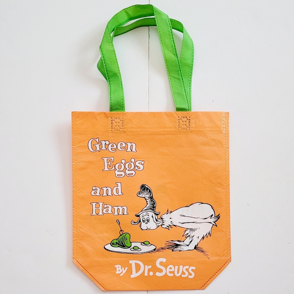 NEW Green Eggs & Ham Dr Seuss shopping tote